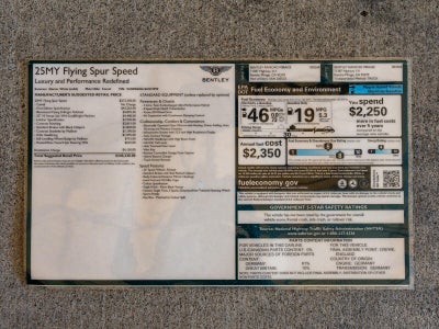 2025 Bentley Flying Spur Speed