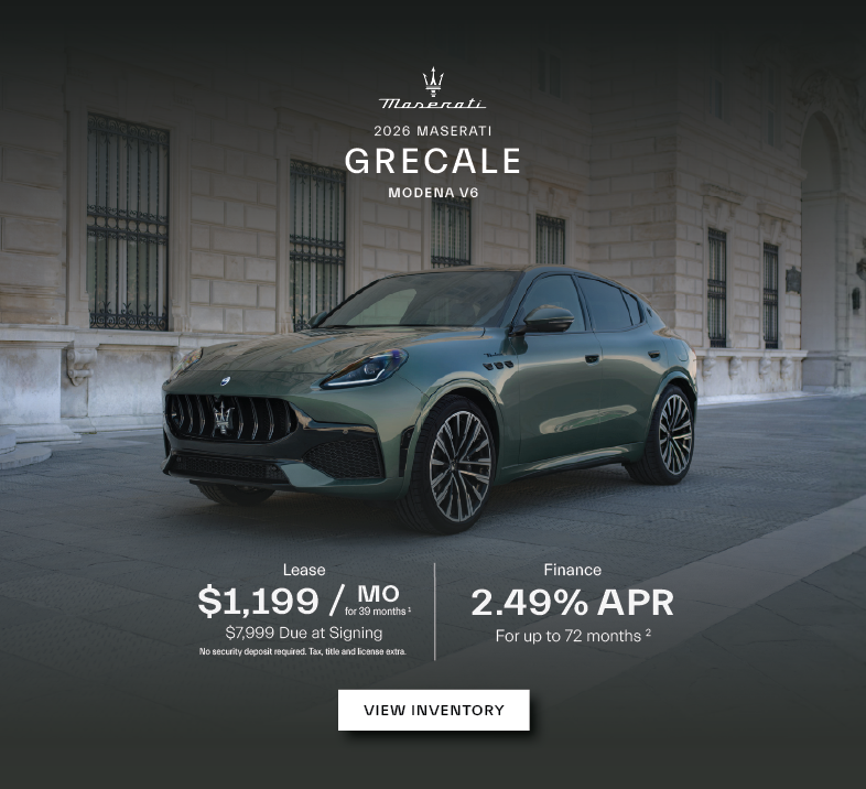 2026 Grecale Offer 