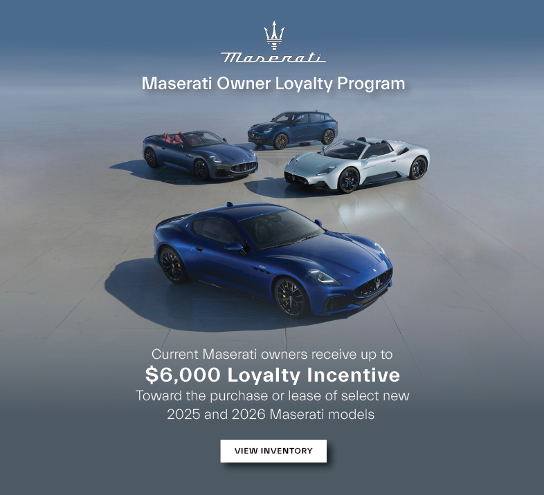 Maserati Owner Loyalty Program 