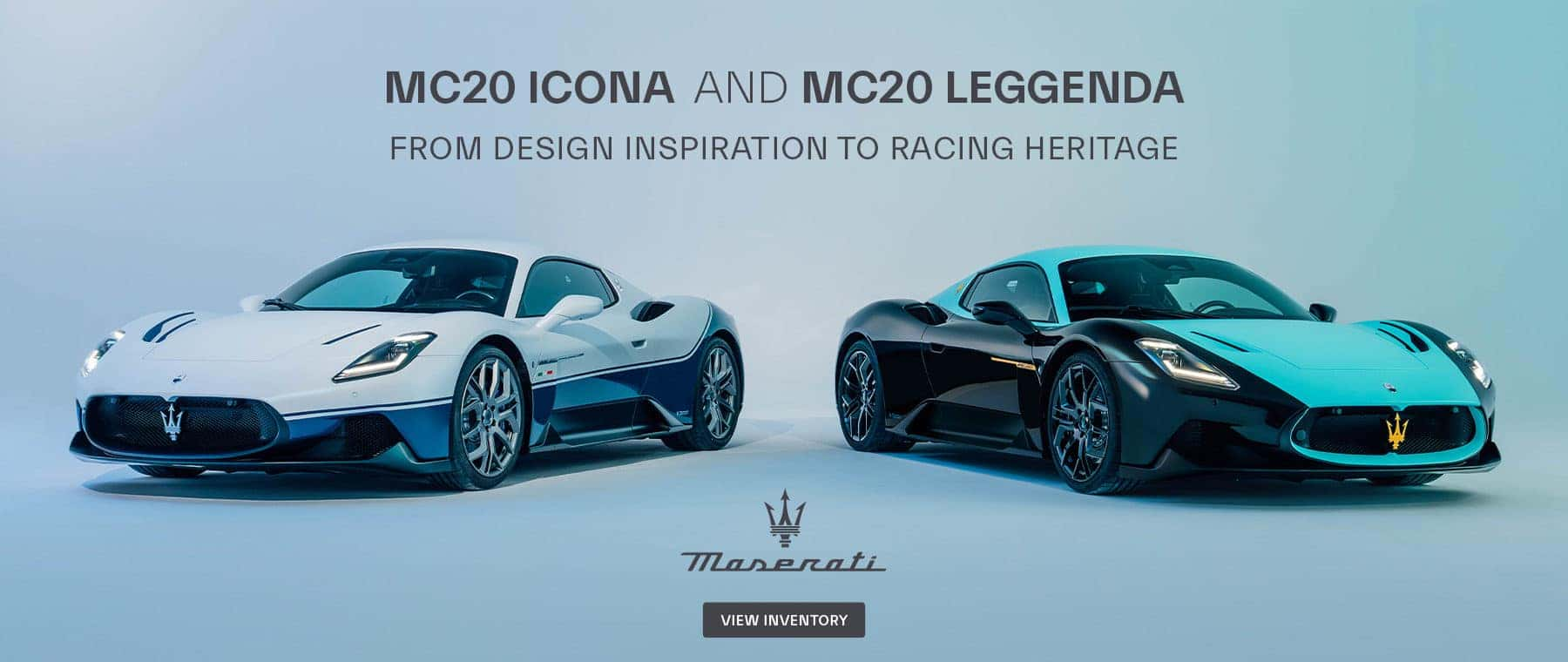 MC20 ICONA & MC20 LEGGENDA at Maserati of Marin in San Rafael CA